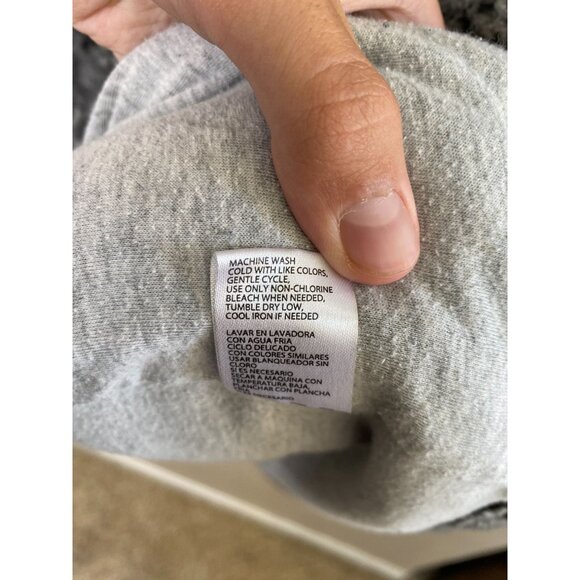 Original Weatherproof Womens Faux Fur Sherpa Pullover Half-Zip Gray Medium - Picture 6 of 7